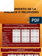 Tratamiento de La Malaria o Paludismo