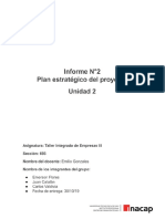 2 Informe Taller Integrado de Empresas III - EFS - CVA - JCC Sumativo 3 PDF