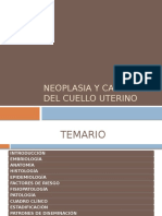 Neoplasia y Carcinoma Del Cuello Uterino