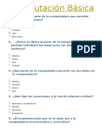 Computación Básica Examen