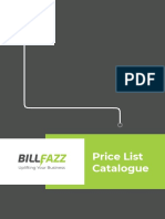 Billfazz - Price List 31032020 PDF