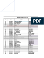 PERIODE 21 JUNI - 20 JULI 2019 SCHEDULE