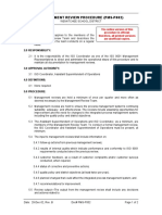 Management Review Procedure (Pms-P002) : 1.0 SCOPE
