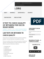 9 TEST TO CHECK QUALITY OF BITUMEN FOR USE IN ROAD WORK - CivilBlog.Org.pdf