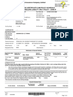 The Oriental Insurance Company Limited: Particulars of Insured Vehicle