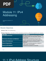 ITN - Module - 11 IPv4 Addressing For Mhs PDF