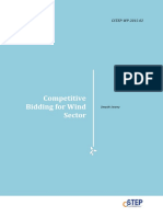 CSTEP WS Competitive Bidding For Wind Sector 2015
