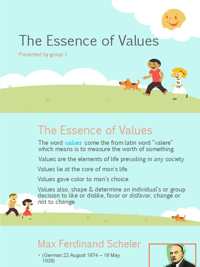 Understanding Moral Values Essence | PDF | Value (Ethics) | Object ...