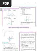 Exercises 2.1: Limits From Graphs