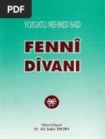 2146-Yozqatli Fenni Divani-Yozqat Mehmed Seid-Ali Shakir Ergin-1996-288s PDF