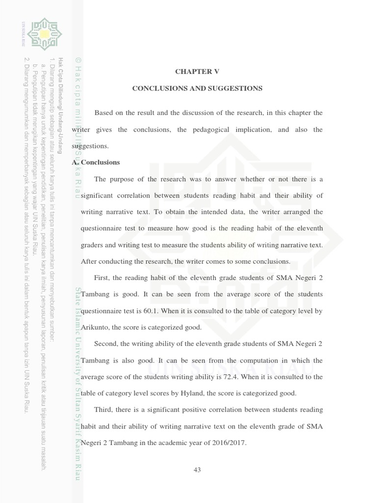 Correlation of Reading Habits and Writing Skills | PDF | Vocabulary ...