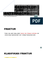 Management of Fracture Antebrachii
