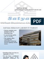 Satyam Scam