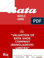 Valuation of Bata Shoe Company (Bangladesh) Limited