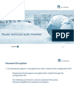New Router Checklist PDF