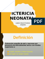 Ictericia Neonatal