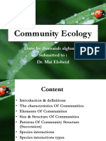 Communityecology 1 Sumia 181210145908