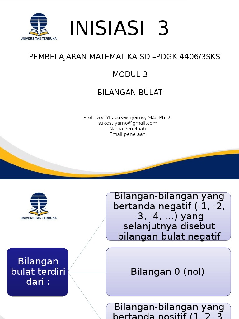 Inisiasi Pembelajaran Matematika Sd Minggu 3 Pdf