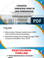 STRATEGI IMPLEMENTASI SPMI DI SATUAN PENDIDIKAN Final