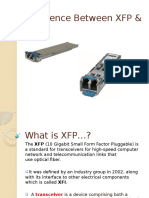 Difference Between XFP SFP