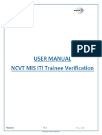 ITI Trainee Verification 2