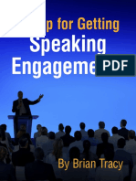 #1 Tip For Getting: Speaking Engagements