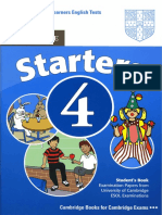 Cambridge Yle Starters Tests 4 Students Book 2nd Ed PDF