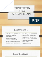 Kelompok 1 Disinfektan Cuka Aromaterapi