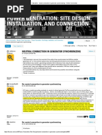 Caterpillar - Neutral Connection in Generator Synchronizing - Online Community PDF