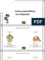 Colección de Problemas de Mates Con Etiquetas Precio 1