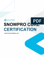 SNOWPRO CORE CERTIFICATION - FAQ - New Dump PDF