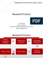 Research Process: Poddar Management and Technical Campus, Jaipur