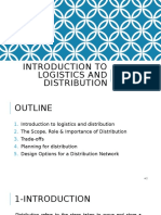 Week 1 & 2 DDG Introduction To Logistics and Distribution