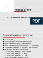 Materials Management - 1 - Dr. VP - 2017-18