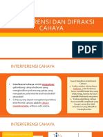 Interferensi Dan Difraksi Cahaya PDF