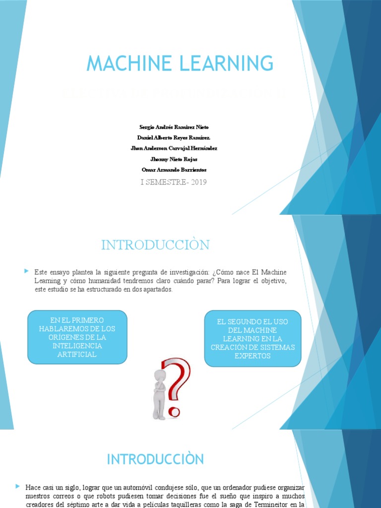 Machine Learning | PDF | Aprendizaje automático | Inteligencia artificial