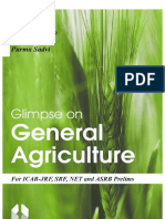 Glimpse on General Agriculture (FOR ICAR-JRF, SRF, NET AND ASRB PRELIMS)