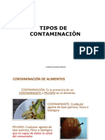 Capacitaciòn Agosto 3 - Tipos de Contaminaciòn PDF