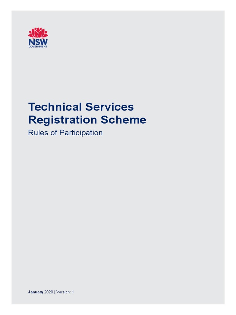 2020 03 23 Scheme - Rules of Participation - Final - V1.0 | PDF | Flood ...