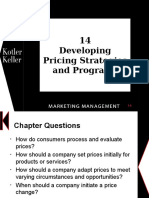 Developing Pricing Strategies and Programs