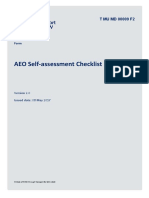 T-Mu-Md-00009-F2-V2.0 - AEO Self-Assessment Checklist PDF