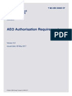 T-Mu-Md-00009-St-V3.0 - AEO Authorisation Requirements PDF