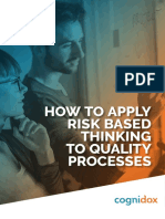 How To Apply Risk Based Thinking Ebook