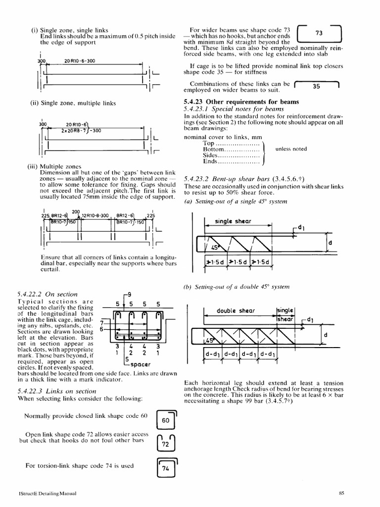Beam Reinforcement Detailing Guide | PDF | Beam (Structure) | Building ...