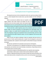 Conto - O Negrinho Do Pastoreio - Interpretação de Texto PDF