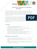 Aseguramiento Calidad Productos Carnicos PDF