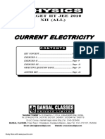 Bansal Current Electricity PDF