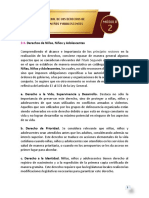 Lectura 8 Tema 2.3 Derechos de Niñas, Niños y Adolescentes