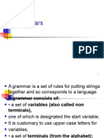 Context Free Grammars