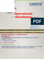 Operational Excellence: Adapted From "The Operational Excellence Manifesto" by Joseph F Paris JR, XONITEK Group